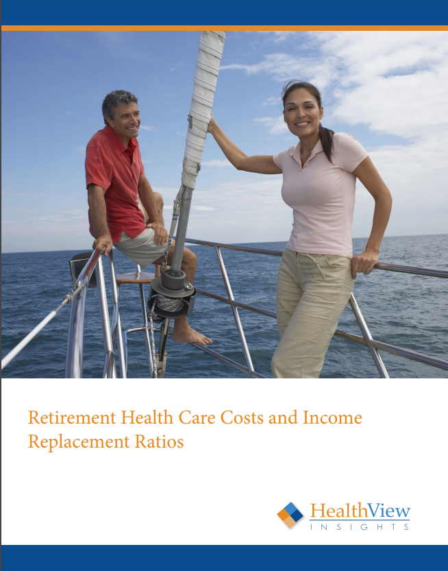 Retirement health care costs and income replacement ratios